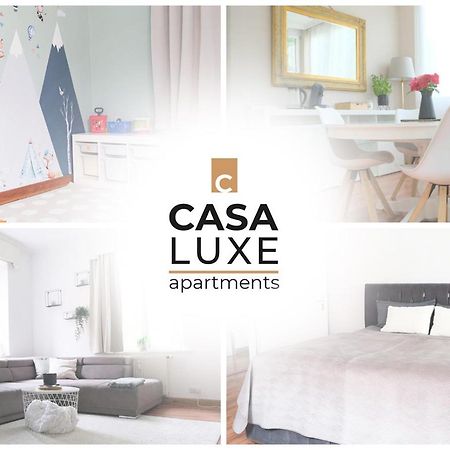 Casa Luxe - 110Qm - Stadtmitte - Familienfreundlich - Parkplatz - 5Km Zum Legoland Günzburg Kültér fotó