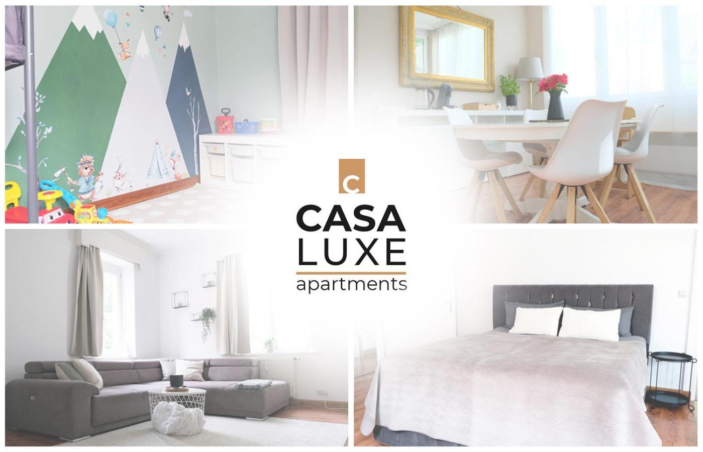 Casa Luxe - 110Qm - Stadtmitte - Familienfreundlich - Parkplatz - 5Km Zum Legoland Günzburg Kültér fotó